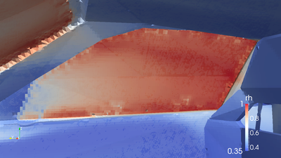 Defogging simulation 10s front window.