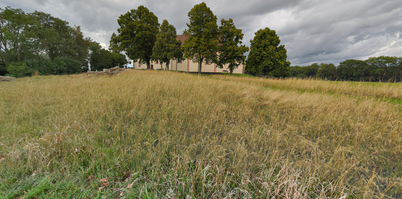 Photo of a hill crest surrounded by trees - Spaichingen, Germany.