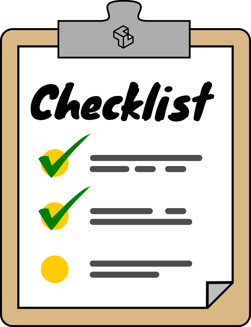 Checklist urban wind and microclimate simulation.